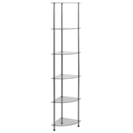 Shelf 30X30X67 Cm Tempered Glass