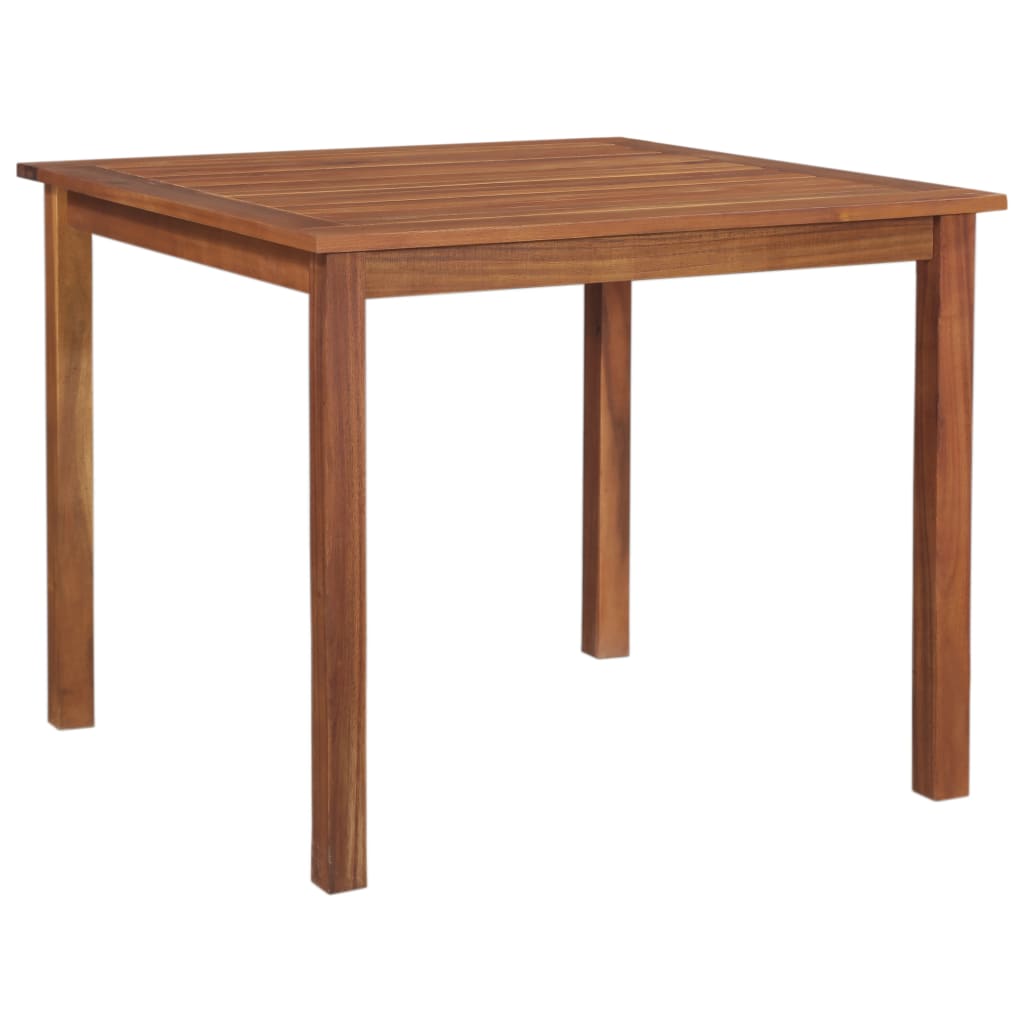 Garden Table Solid Acacia Wood