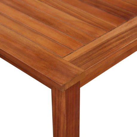 Garden Table Solid Acacia Wood