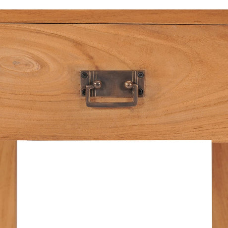 Bedside Cabinet 35X35X50 Cm Solid Teak Wood