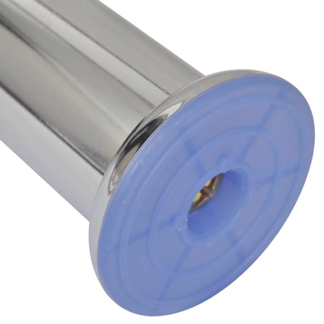 Round Sofa Legs 8 Pcs Chrome