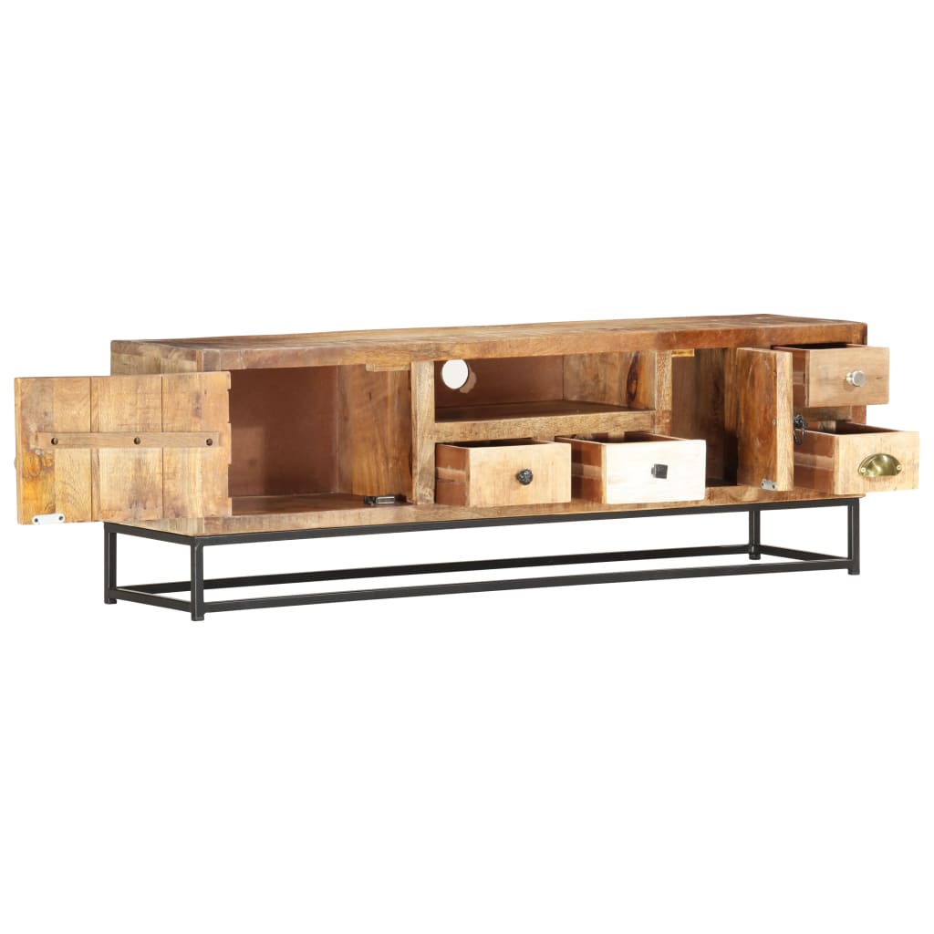 Tv Cabinet 120X30X40 Cm Solid Reclaimed Wood
