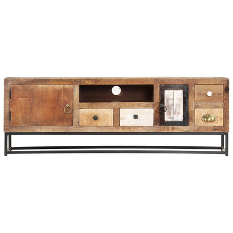 Tv Cabinet 120X30X40 Cm Solid Reclaimed Wood