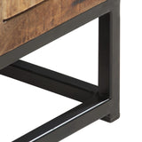 Tv Cabinet 120X30X40 Cm Solid Reclaimed Wood