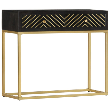 Console Table 90X30X75 Cm Solid Mango Wood