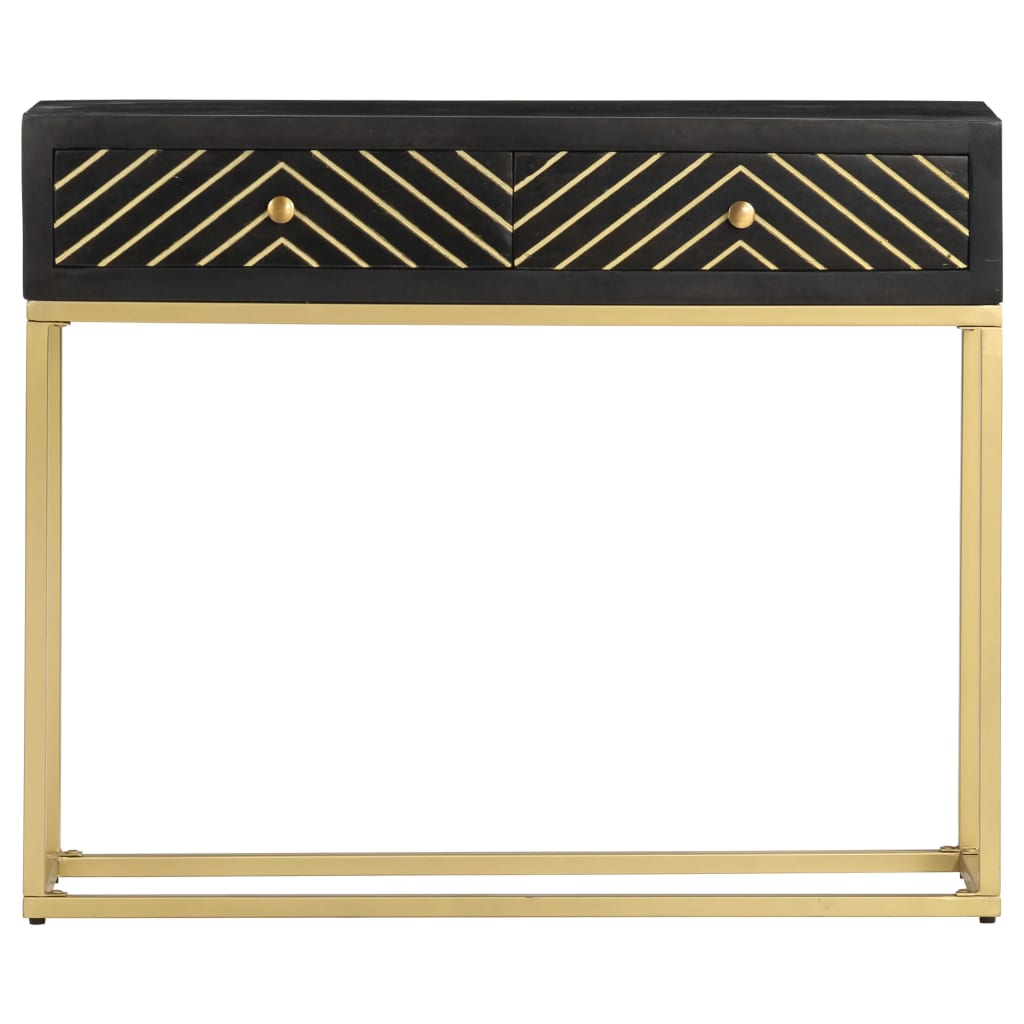 Console Table 90X30X75 Cm Solid Mango Wood