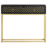 Console Table 90X30X75 Cm Solid Mango Wood