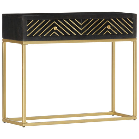 Console Table 90X30X75 Cm Solid Mango Wood