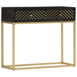 Console Table 90X30X75 Cm Solid Mango Wood