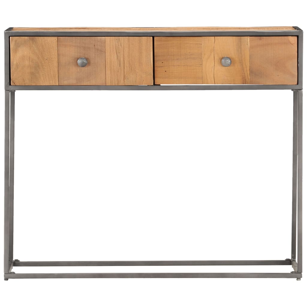 Console Table 90x30x75 cm Solid Reclaimed Wood