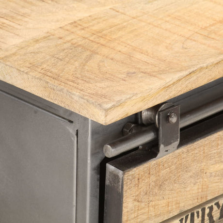 Tv Cabinet 120X30X40 Cm Solid Mango Wood