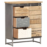 Sideboard 60X30X70 Cm Solid Mango Wood