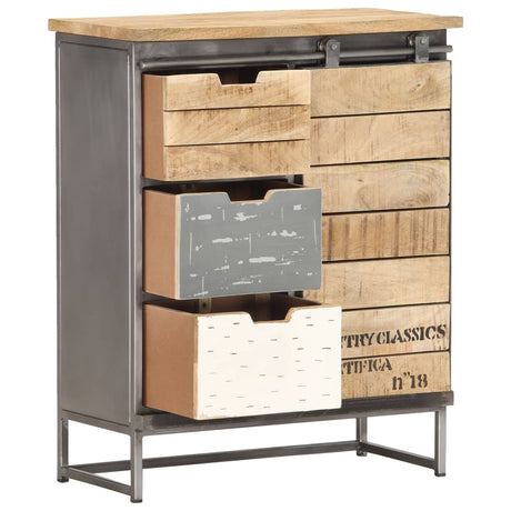 Sideboard 60X30X70 Cm Solid Mango Wood