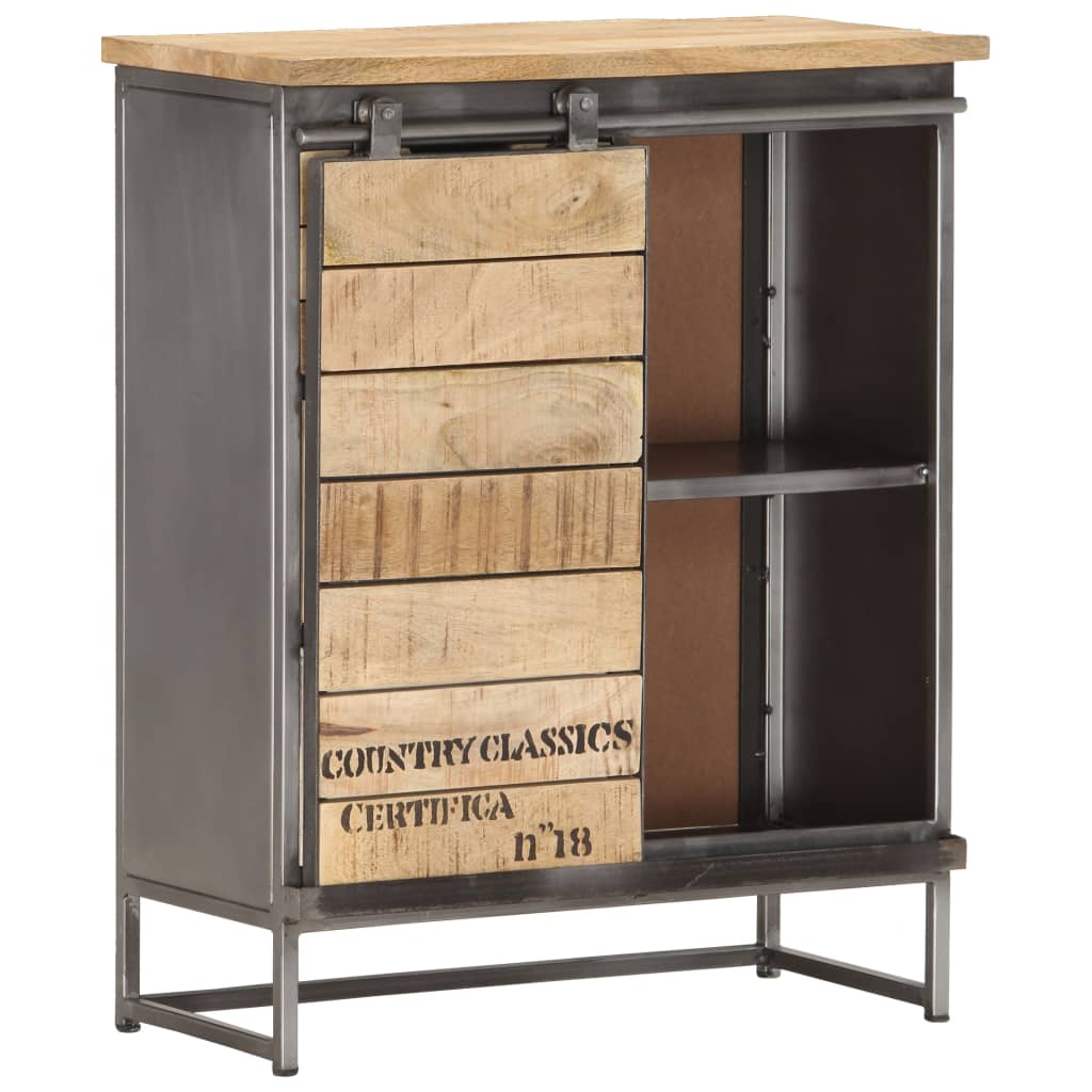 Sideboard 60X30X70 Cm Solid Mango Wood