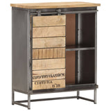 Sideboard 60X30X70 Cm Solid Mango Wood