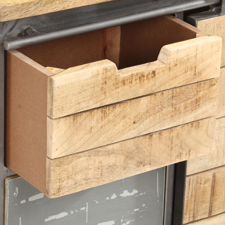 Sideboard 60X30X70 Cm Solid Mango Wood