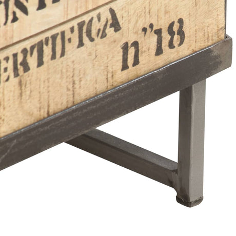 Sideboard 60X30X70 Cm Solid Mango Wood