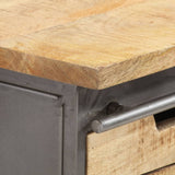 Sideboard 60X30X70 Cm Solid Mango Wood