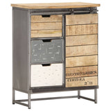 Sideboard 60X30X70 Cm Solid Mango Wood