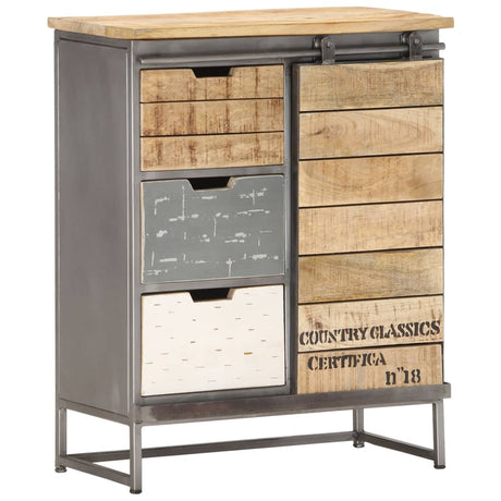 Sideboard 60X30X70 Cm Solid Mango Wood