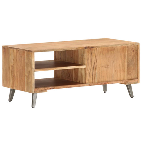 Coffee Table 90X45X40 Cm Solid Acacia Wood