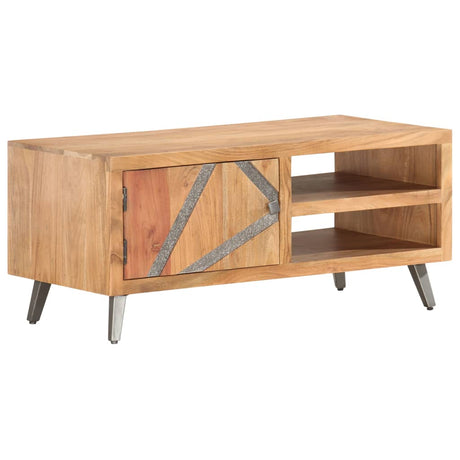 Coffee Table 90X45X40 Cm Solid Acacia Wood