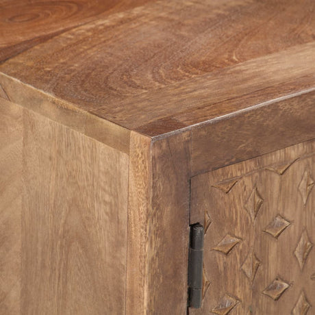 Tv Cabinet 138X30X46 Cm Solid Mango Wood
