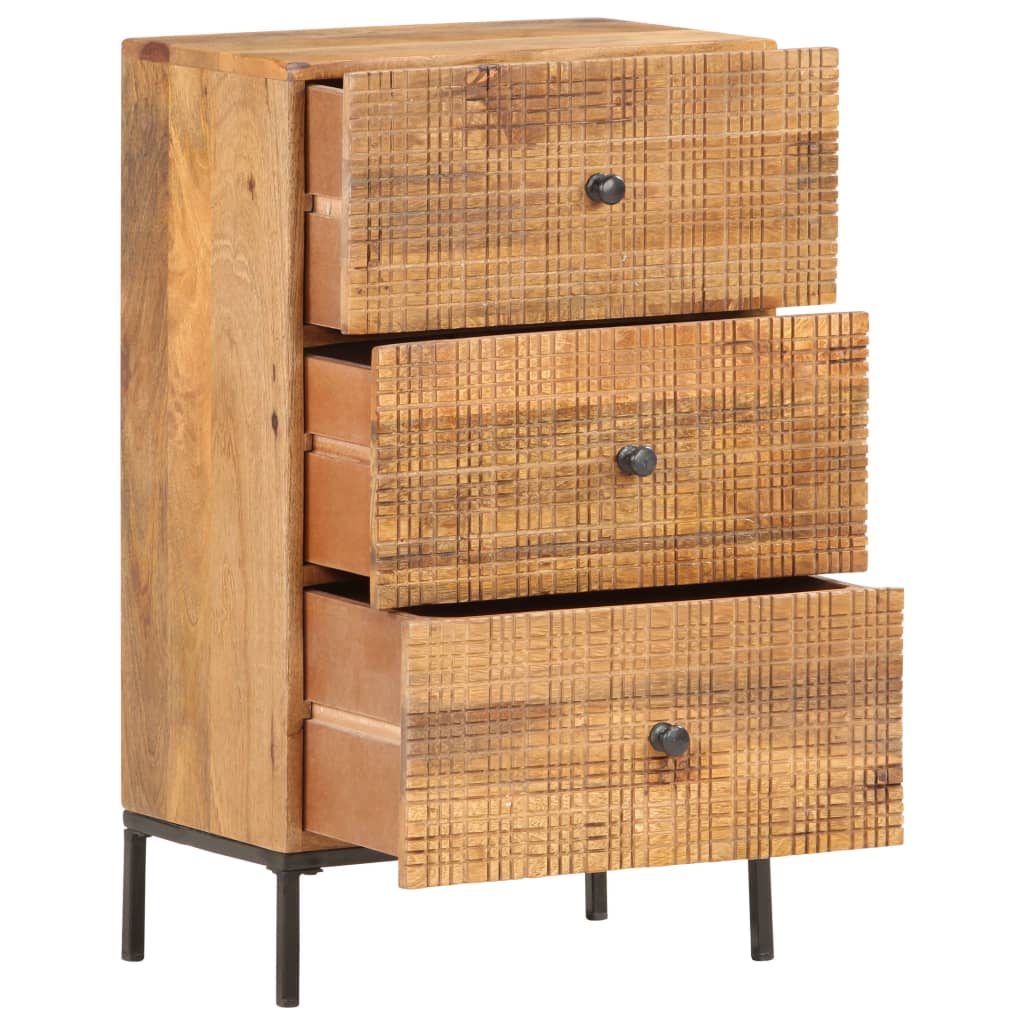 Sideboard 45X30X75 Cm Solid Mango Wood