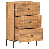 Sideboard 45X30X75 Cm Solid Mango Wood