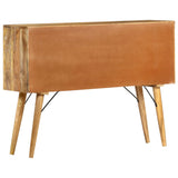 Sideboard 110X30X82 Cm Solid Mango Wood