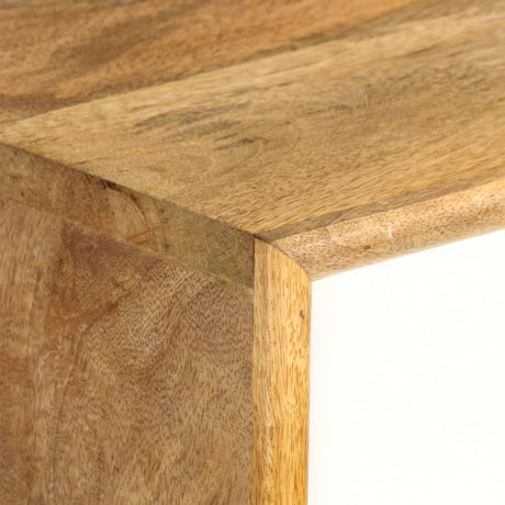 Sideboard 110X30X82 Cm Solid Mango Wood