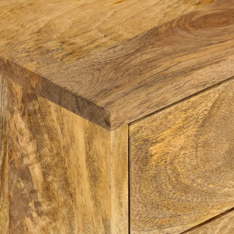 Tv Cabinet 110X35X40 Cm Solid Mango Wood