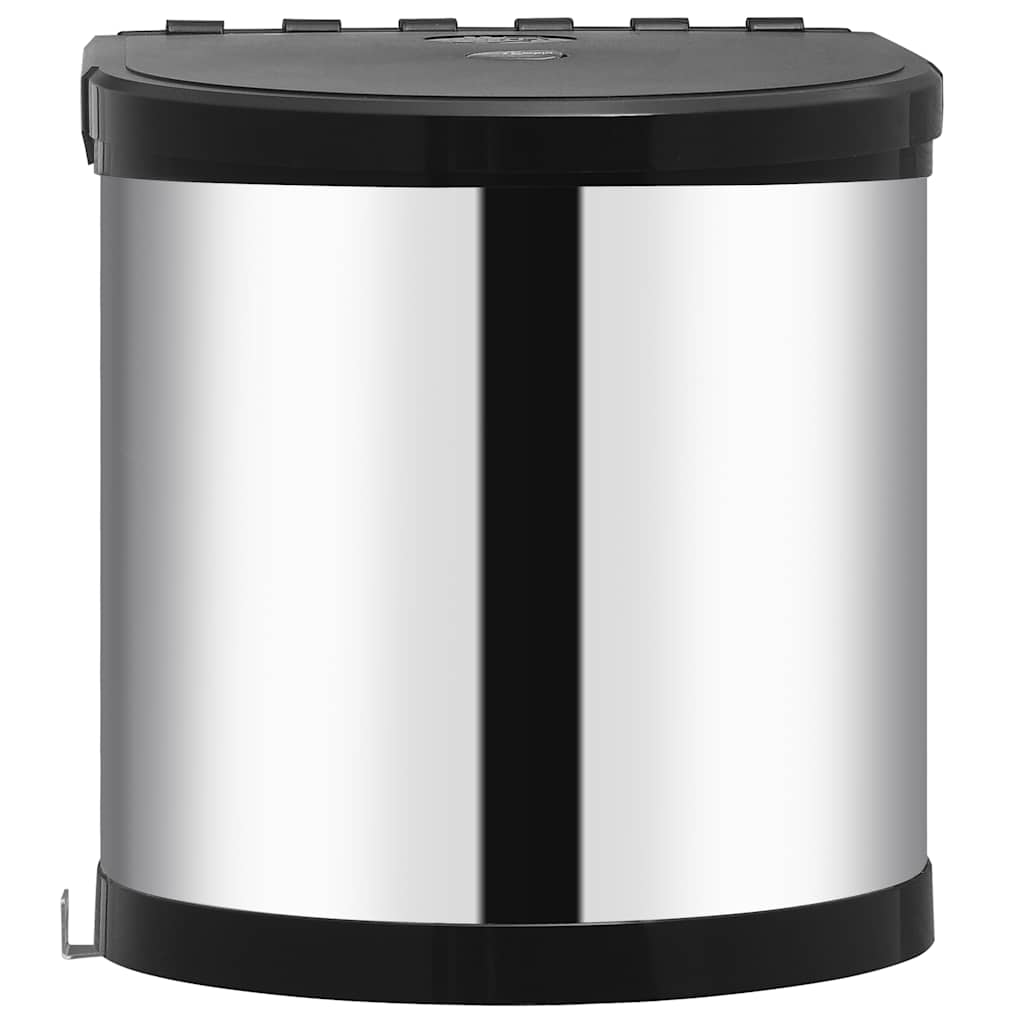 Kitchen Built-In Dust Bin Stainless Steel 8 L