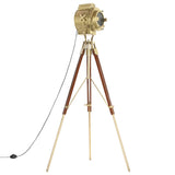 Tripod Floor Lamp Solid Mango Wood 193 Cm