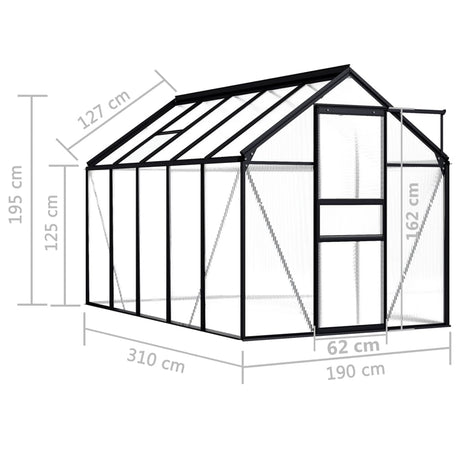 Greenhouse Anthracite Aluminium