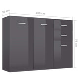 Sideboard 105X30X75 Cm Engineered Wood
