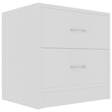 Bedside Cabinet 40X30X40 Cm Engineered Wood