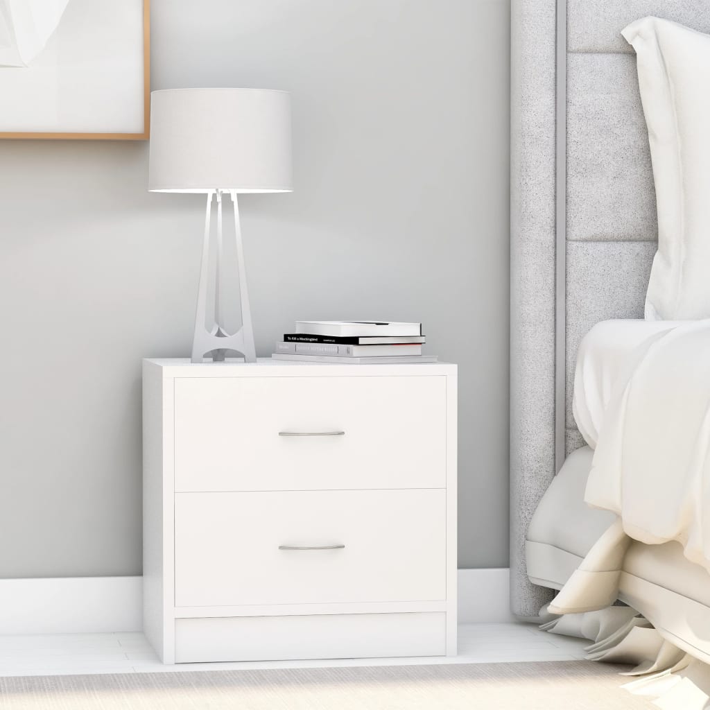 Bedside Cabinet 40X30X40 Cm Engineered Wood