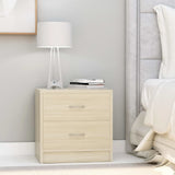Bedside Cabinet 40X30X40 Cm Engineered Wood