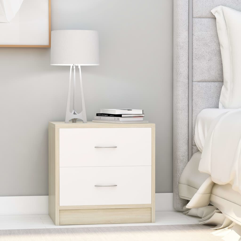 Bedside Cabinet 40X30X40 Cm Engineered Wood