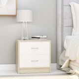 Bedside Cabinet 40X30X40 Cm Engineered Wood