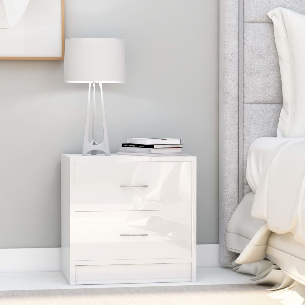 Bedside Cabinet 40X30X40 Cm Engineered Wood