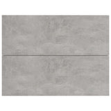 Bedside Cabinet Concrete Grey 40x30x30 cm Engineered Wood