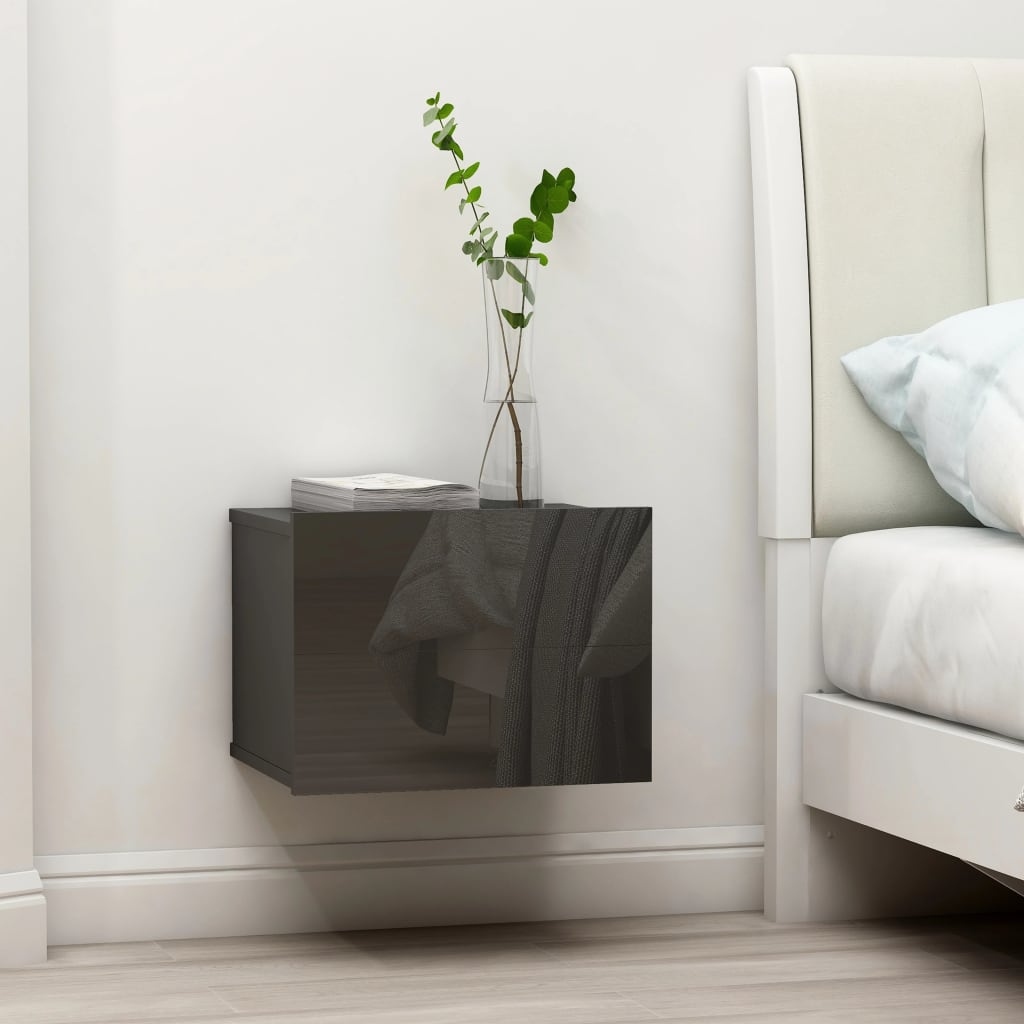 Bedside Cabinet 40X30X30 Cm Engineered Wood