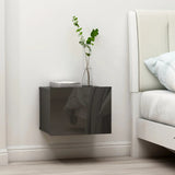 Bedside Cabinet 40X30X30 Cm Engineered Wood