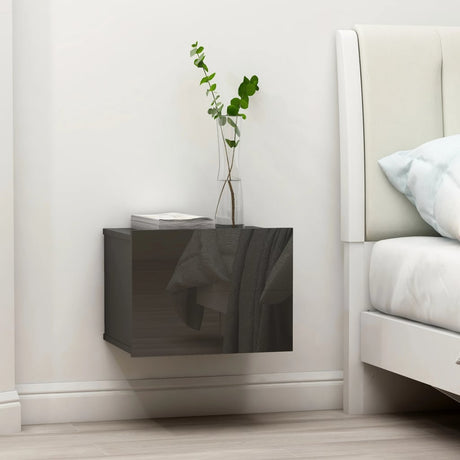 Bedside Cabinet 40X30X30 Cm Engineered Wood
