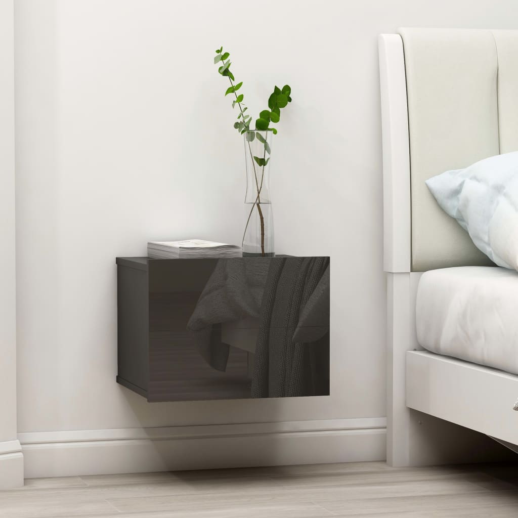 Bedside Cabinet 40X30X30 Cm Engineered Wood
