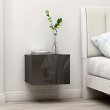 Bedside Cabinet 40X30X30 Cm Engineered Wood