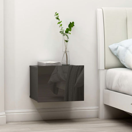 Bedside Cabinet 40X30X30 Cm Engineered Wood