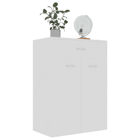 Shoe Cabinet 60X35X84 Cm Engineered Wood